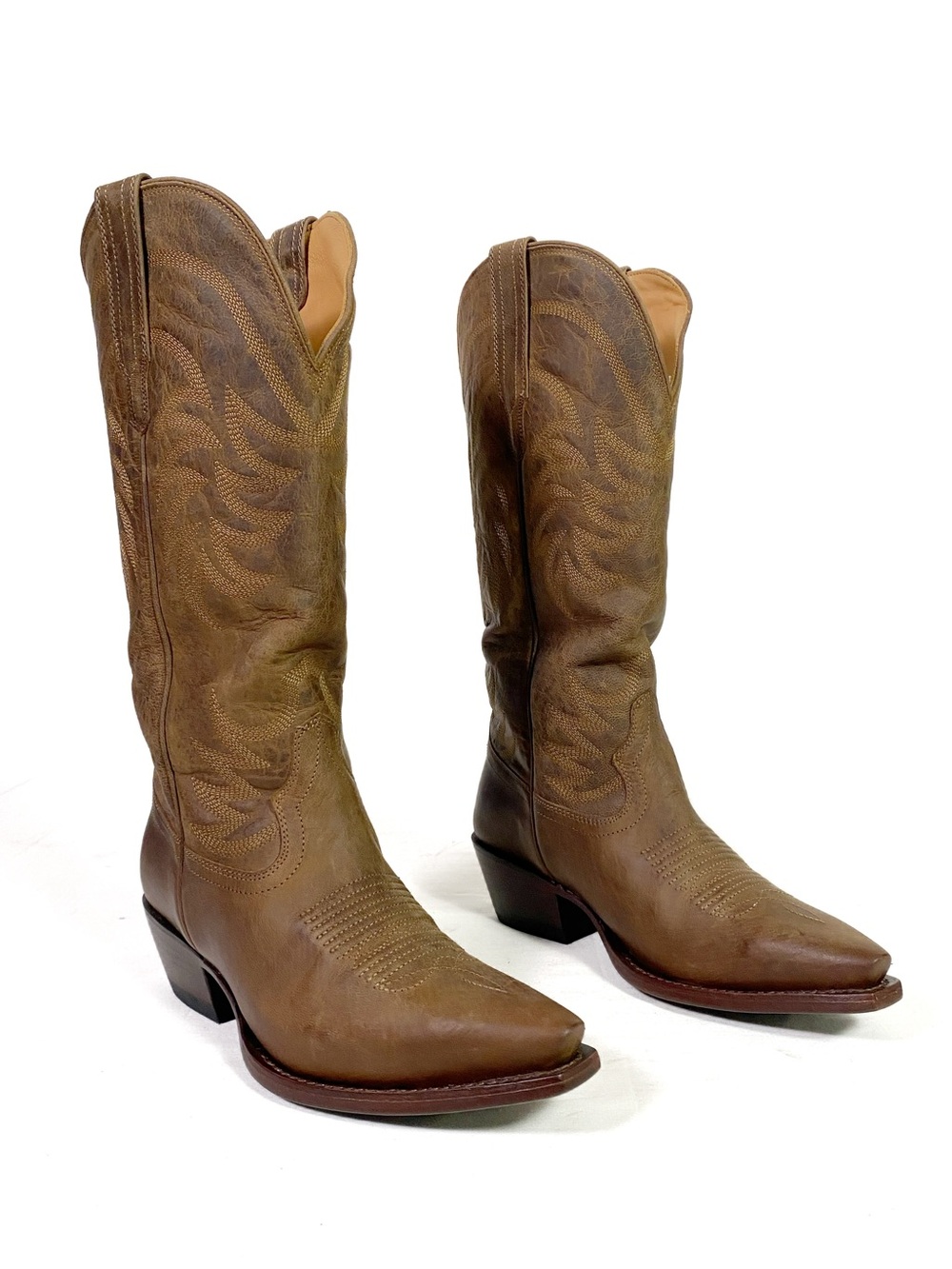 Tecovas The Annie Western Cowgirl Boots Cafe Goat